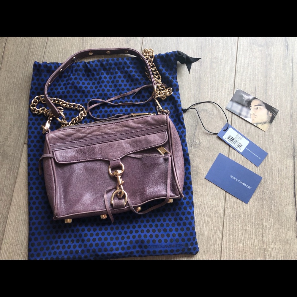 Rebecca Minkoff Mini M.A.C. Bag, Purple